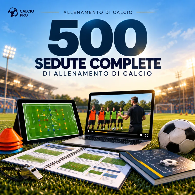 500 sedute di allenamento di calcio